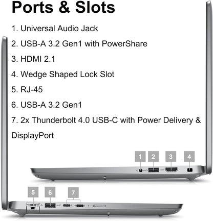 Dell 5450 Latitude 14" Touchscreen Laptop - i7 Ultra, 16GB, 512GB SSD