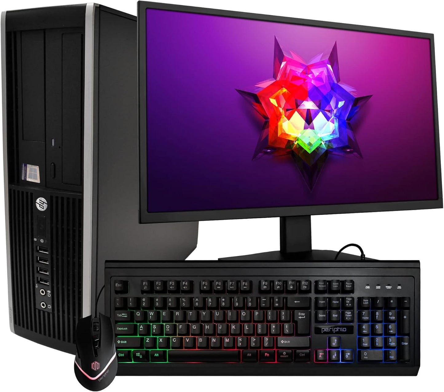 HP Core i5 EliteDesk 8300 SFF Desktop Bundle