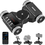 Neewer 10102645 Motorized Camera Dolly with App Control