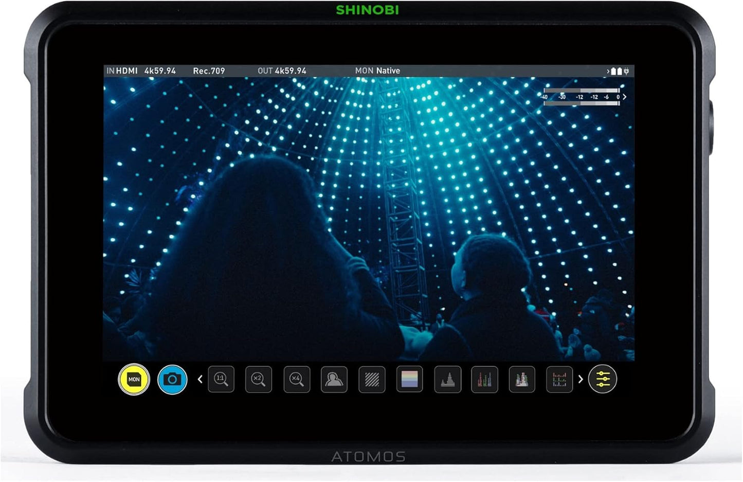 Atomos Shinobi 7 - 7-Inch 4K HDMI HDR Monitor with Power Kit