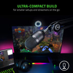 Razer RZ19-03450100-R3U1-cr Seiren Mini USB Streaming Microphone Black Renewed