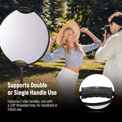 Neewer 10102089 22" 5-in-1 Collapsible Light Reflector