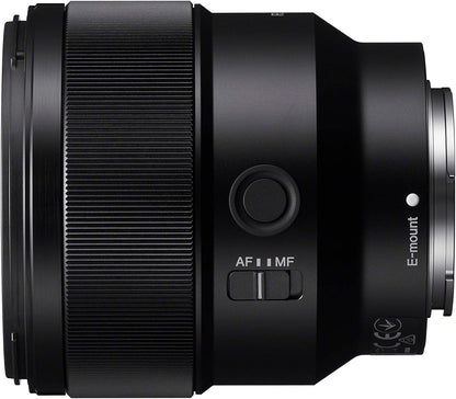 Sony SEL85F18/2 85mm F/1.8 Telephoto Prime Lens
