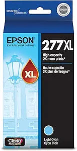 Epson T277XL520-S Claria Photo HD Ink Light Cyan