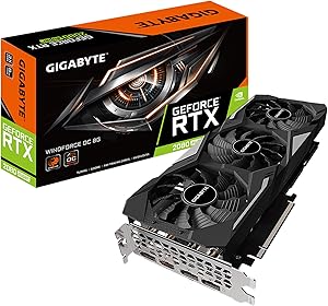 Gigabyte GV-N208SWF3OC-8GD GeForce RTX 2080 SUfor WINDFORCE 8GB Graphics Card