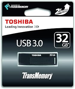 Toshiba THNV32DAIBLK 32GB Black USB 3.0 Flash Drive — main product image