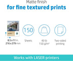 HP Q6593A Enhanced Business Matte Paper 8.5x11