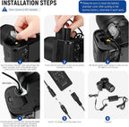 Neewer 10101136 EP-5B Dummy Battery AC Power Adapter Nikon