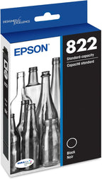 Epson T822120-S 822 Black Standard Capacity Ink Cartridge