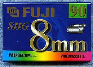 Fujifilm P5-90 8mm D8 Video Tape 90-Minute