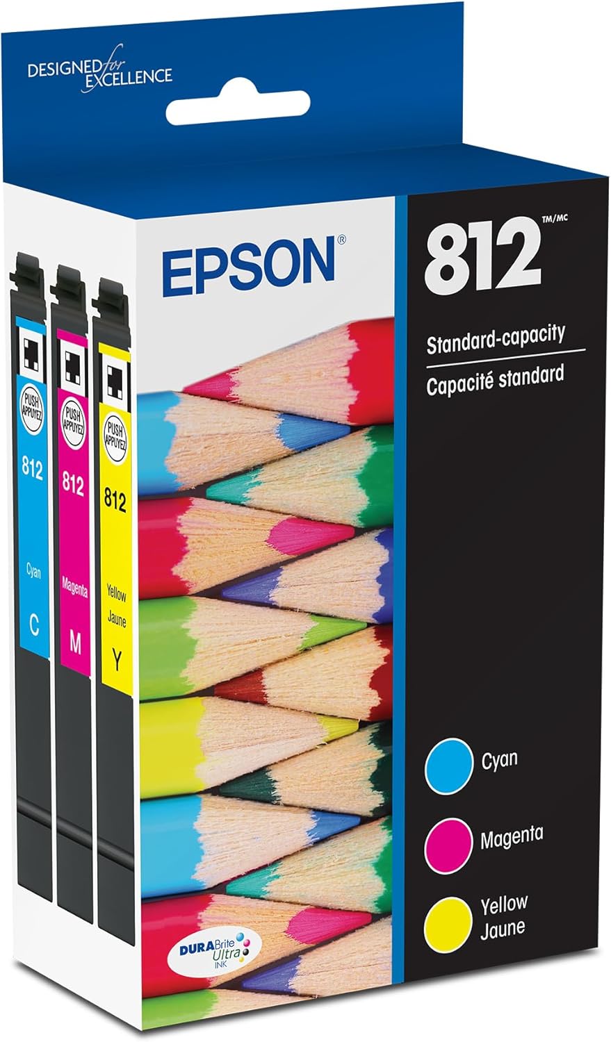 Epson T812520-S DURABrite Ultra Ink Cartridge Combo