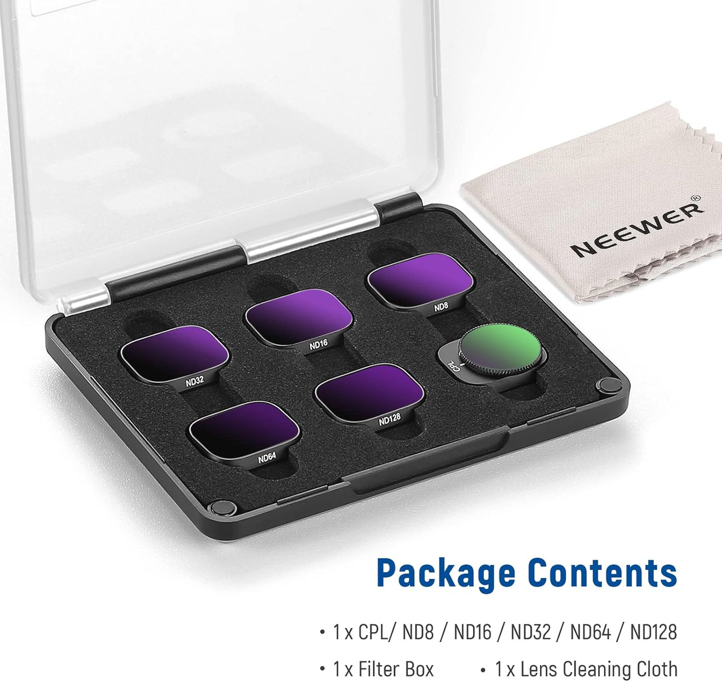 Neewer 10101227 ND Filter Set for DJI Mini 3/Mini 3 Pro
