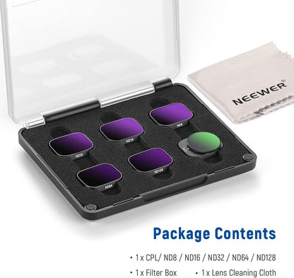 Neewer 10101227 ND Filter Set for DJI Mini 3/Mini 3 Pro
