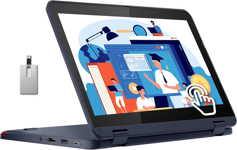 Lenovo 82J3S02N00 500w Gen 3 2-in-1 Touch Laptop Pentium 8GB 256GB — main product image