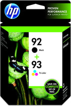HP C9513FN#140 92/93 Black & Tri-Color Ink Cartridges