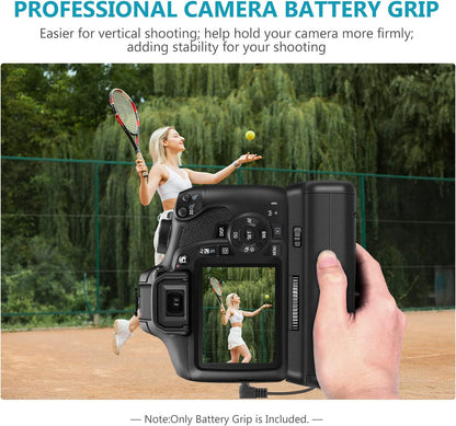 Neewer Vertical Battery Grip LP-E10 for Canon EOS