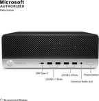 HP HP EliteDesk 800 G3 ProDesk 600 G3 Desktop PC Set, Intel Quad i5-6500,16GB RAM