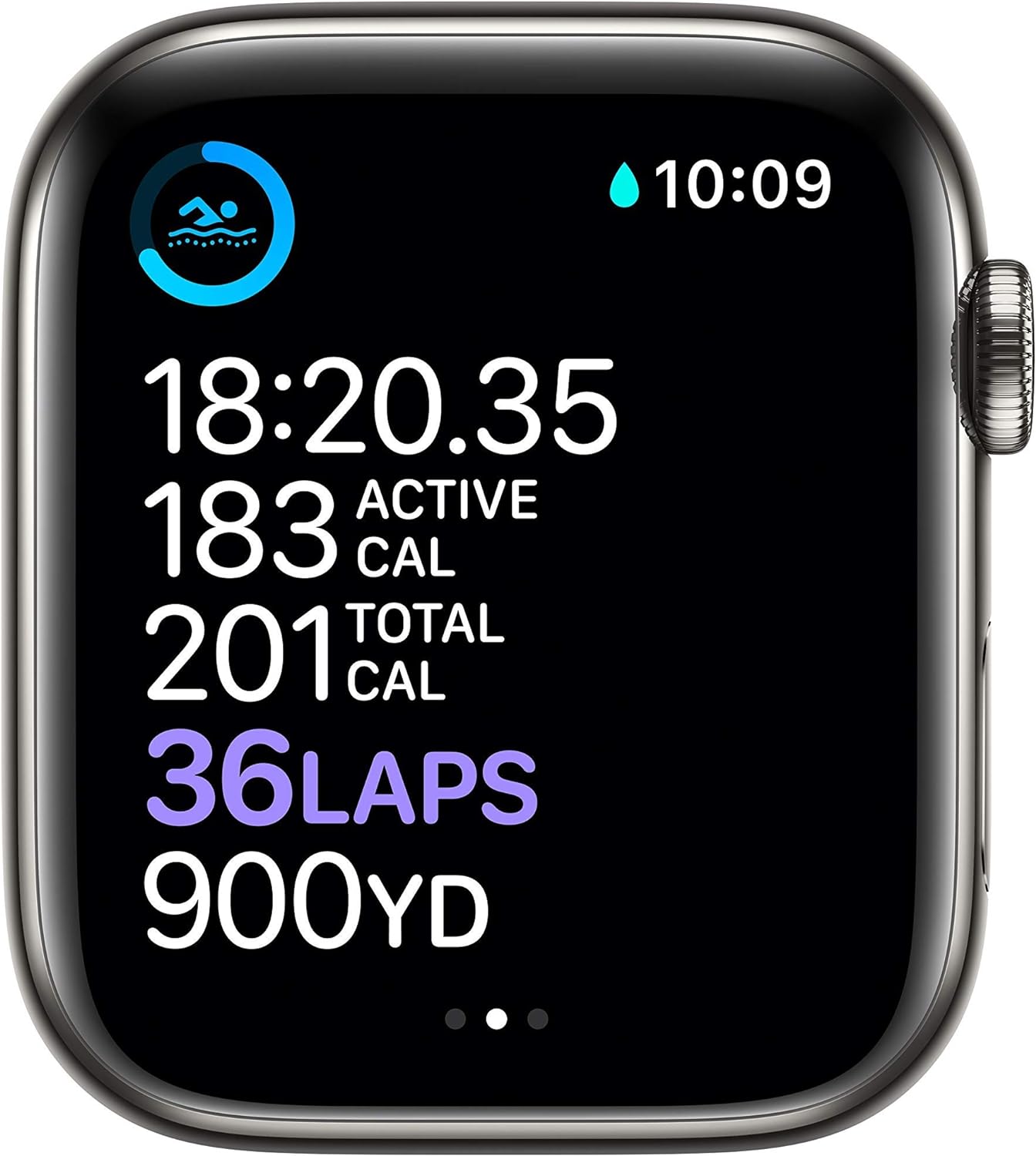 Apple Series 6 44mm GPS + Cellular Steel Watch (Renewed)