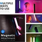 Neewer 10101412 RGB LED Handheld Video Light Stick