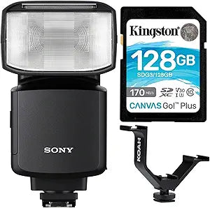 Sony HVLF60RM2 Wireless Radio Flash Bundle - SD Card Included