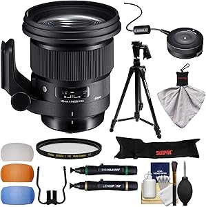 Sigma K-103208-02 105mm f/1.4 Art Lens Nikon Kit