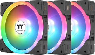 Thermaltake CL-F167-PL12SW-A SWAFAN EX 12 ARGB PC Fan - 3 Pack