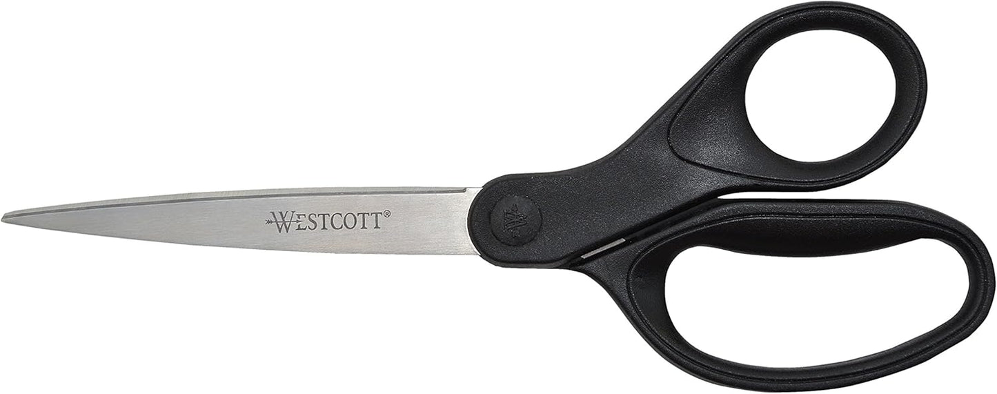 Westcott 16451 KleenEarth 8-Inch Recycled Office Scissors
