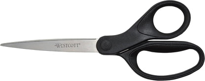 Westcott 16451 KleenEarth 8-Inch Recycled Office Scissors