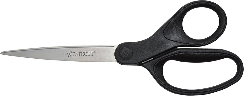 Westcott 16451 KleenEarth 8-Inch Recycled Office Scissors — main product image