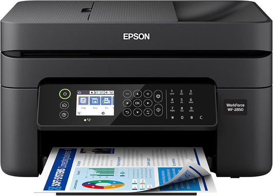 Epson C11CG31201 Workforce WF-2850 Wireless All-in-One Printer
