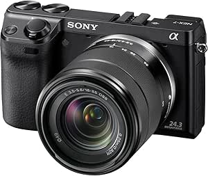 Sony NEX-7K 24.3MP Mirrorless Camera w/ 18-55mm Lens