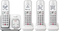 Panasonic KX-TGD864W Cordless Phone Answering Machine 4-Handset