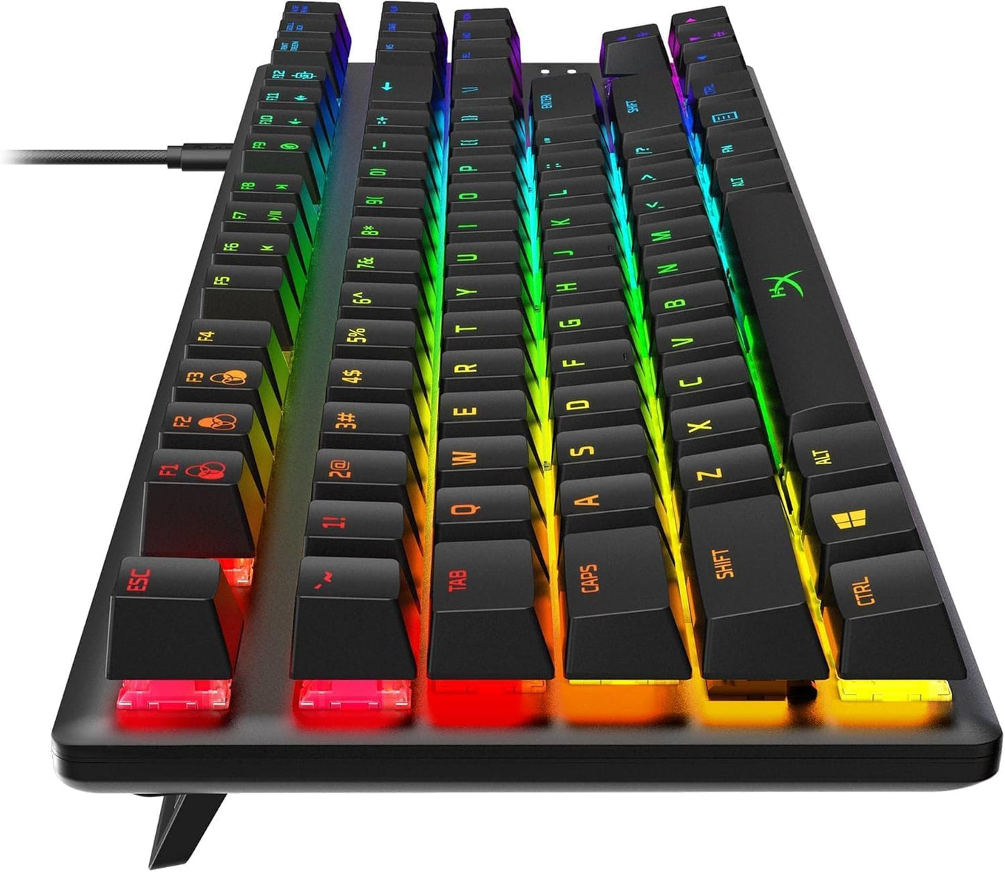 HyperX HX-KB7AQX-US-cr Alloy Origins Aqua Keyboard