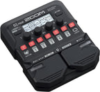 Zoom G1 FOUR Guitar MultiEffects Processor Bundle