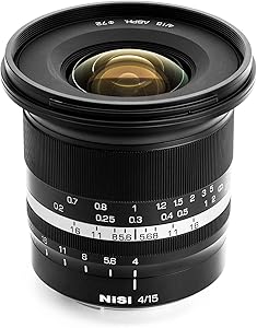 NiSi 498792 15mm f/4 Sunstar Lens for Sony E Mount