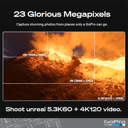 GoPro GoPro-Hero10-Ecom Bundle HERO10 Black Action Camera