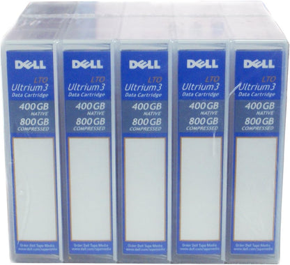 Dell HC591 LTO-3 Ultrium3 Data Tape Cartridge 5-Pack