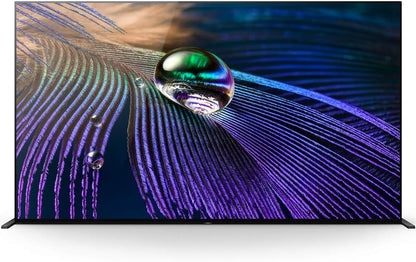 Sony E10SNXR65A90J 65-inch OLED 4K HDR Smart TV Bundle