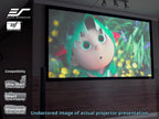 Elite Screens ER110WH2-F Sable Frame 2 110