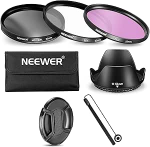 Neewer 10088152 52mm Lens Filter Accessory Kit