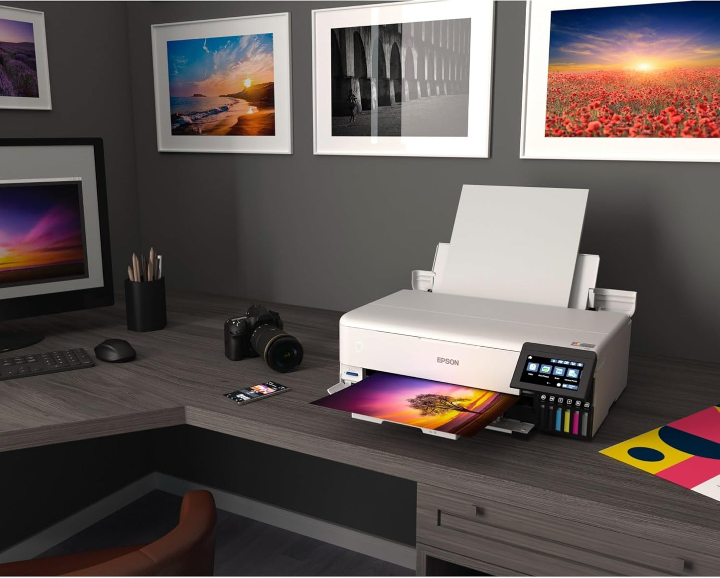 Epson ET-8550 EcoTank Photo Wireless All-in-One Printer