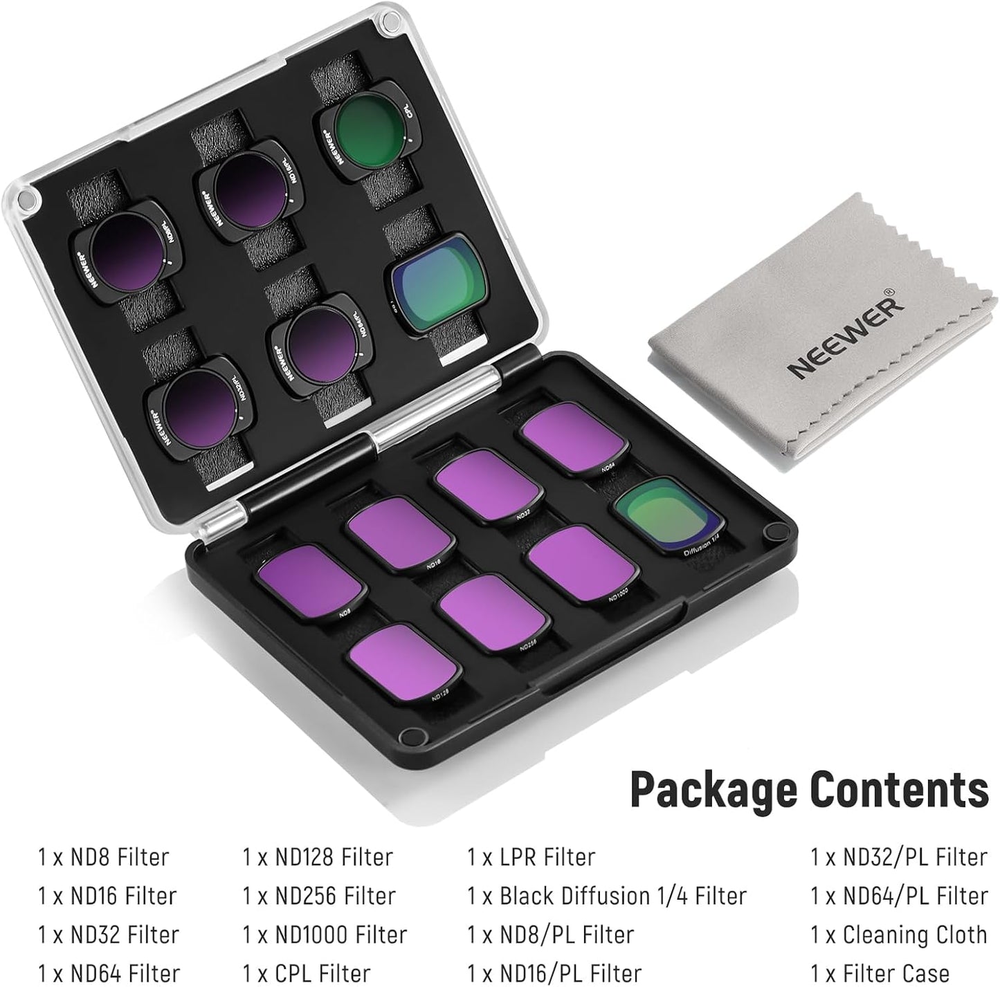 Neewer 10103578 DJI Osmo Pocket 3 Filter Set