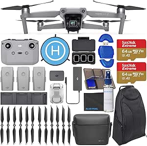 DJI mavic air 2 4K Drone Fly More Combo Renewed