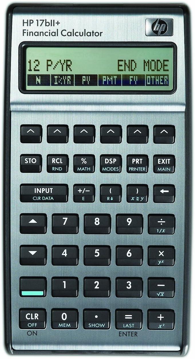 HP F2234A 17bII Financial Calculator - 22-Digit LCD