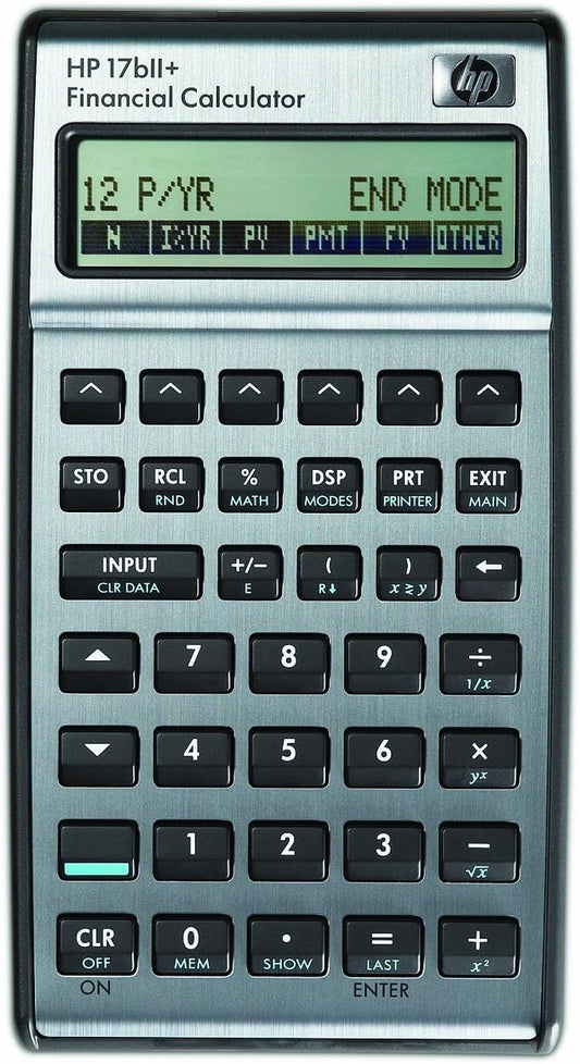 HP F2234A 17bII Financial Calculator - 22-Digit LCD
