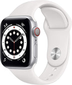 Apple M02N3LZ/A-cr Watch Series 6 - 40mm, Silver (Renewed)