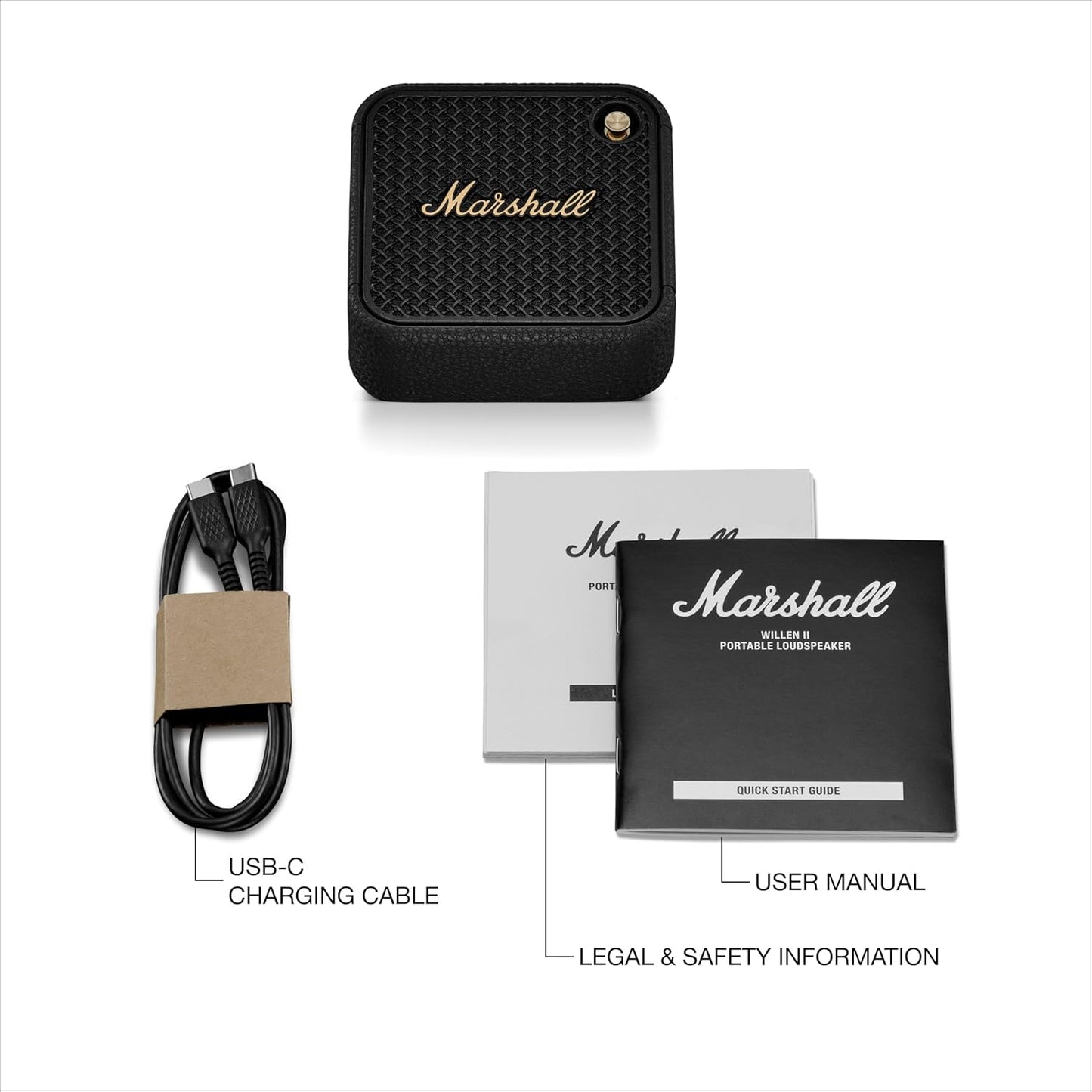 Marshall 1006714 Willen II Portable Bluetooth Speaker