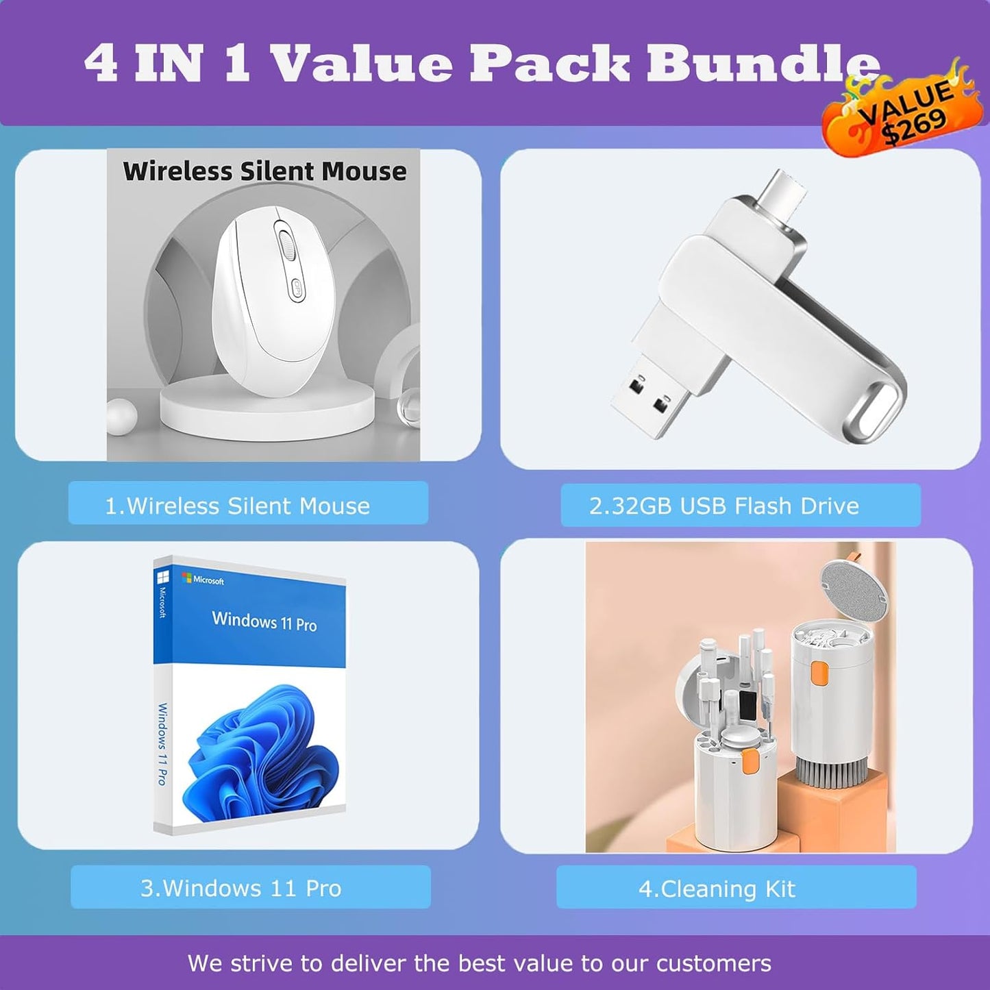 HP 27-cr0082 27" All-in-One Desktop i7 32GB 1TB SSD