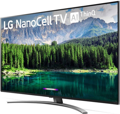 LG 75SM8670 75-inch 4K HDR Smart LED TV Bundle