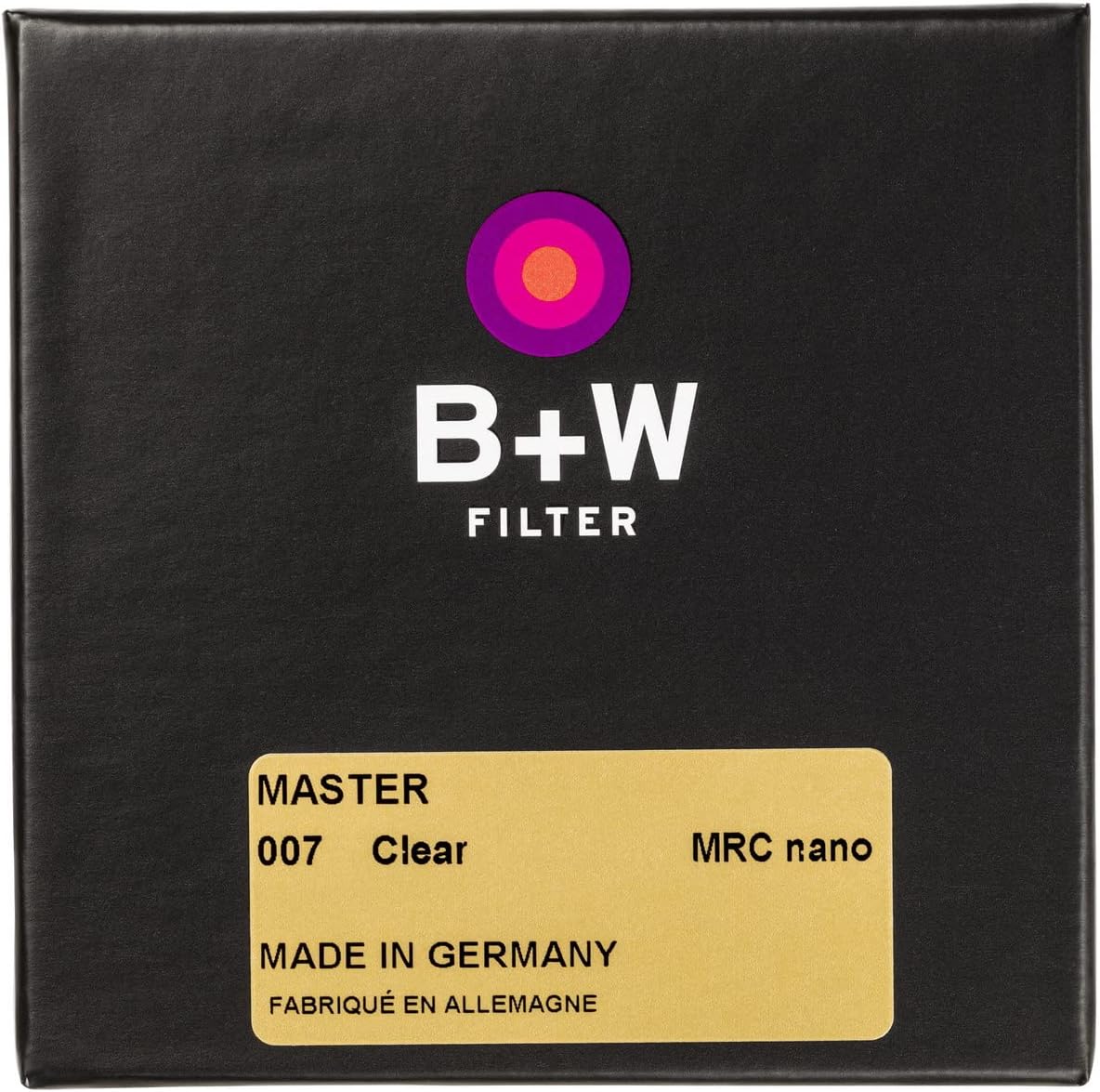 B+W 1101520 52mm Master Clear MRC Nano Filter